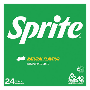 Sprite Natural Flavour 24x375ml