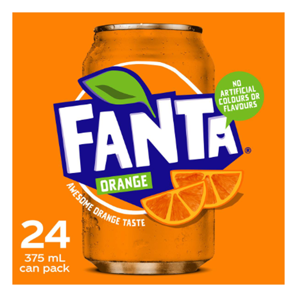 Fanta 24x375ml Cans