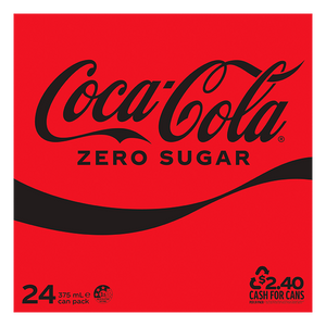 Coca Cola Zero Sugar 24x375ml Cans