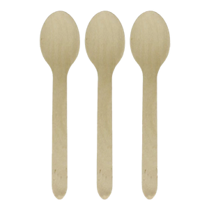 Entertain By Eco Wooden Spoon 160mm 12 Pack (4hr Express)