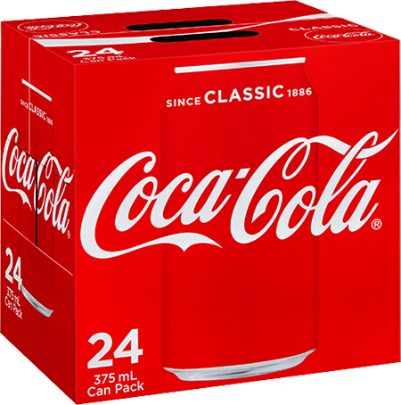 Coca Cola 24x375ml Cans