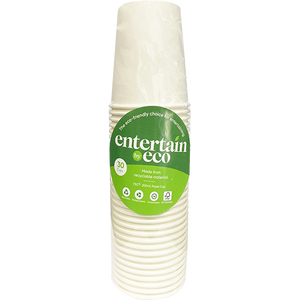 Entertain By Eco Paper Cup 200ml 30 Pack